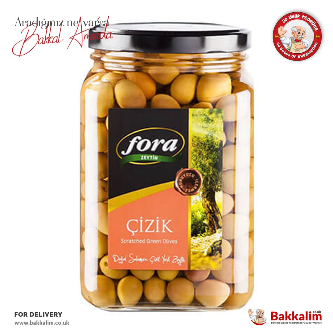 Fora Scratched Green Olives N 1600g