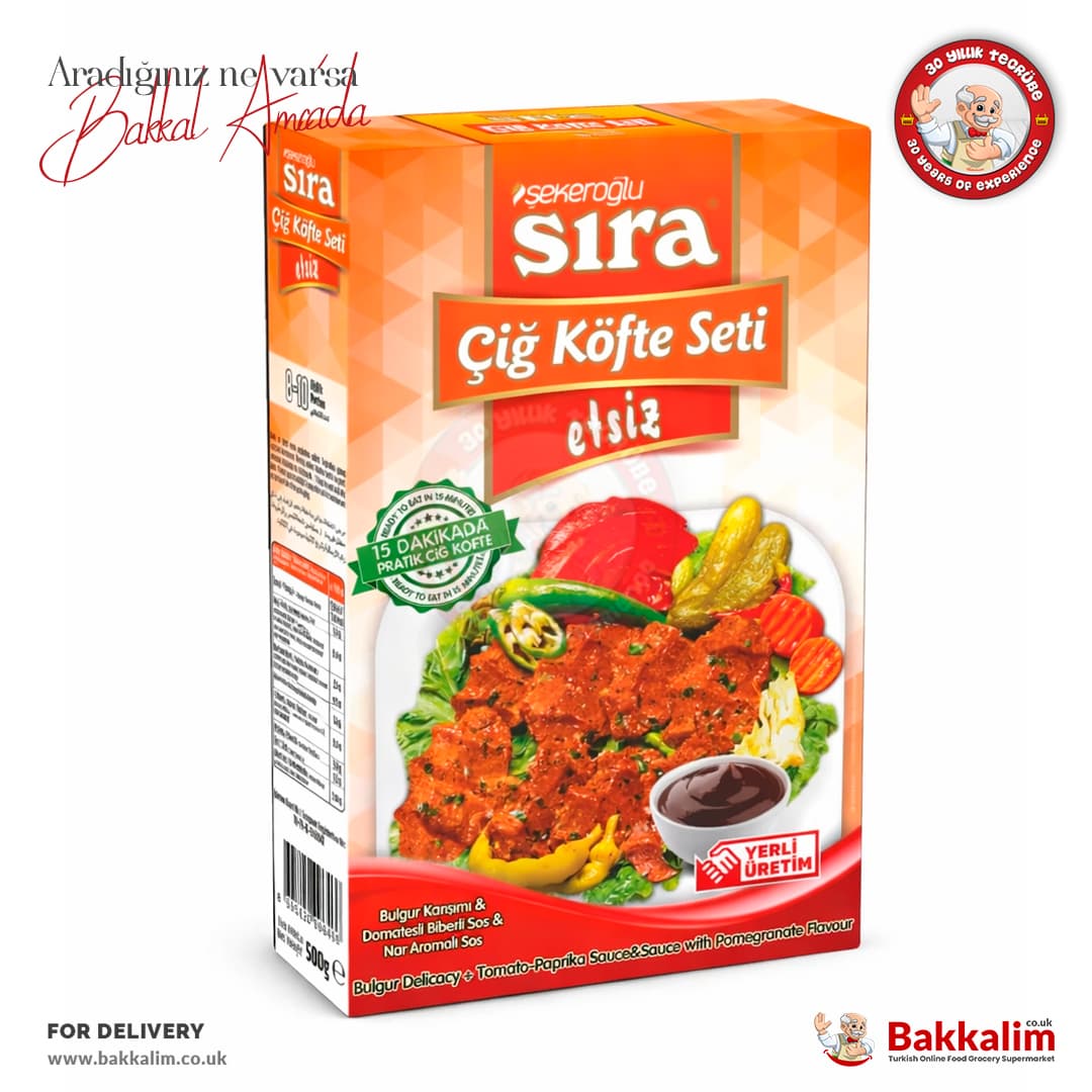 Sekeroglu Sira Cigkofte Set 500g