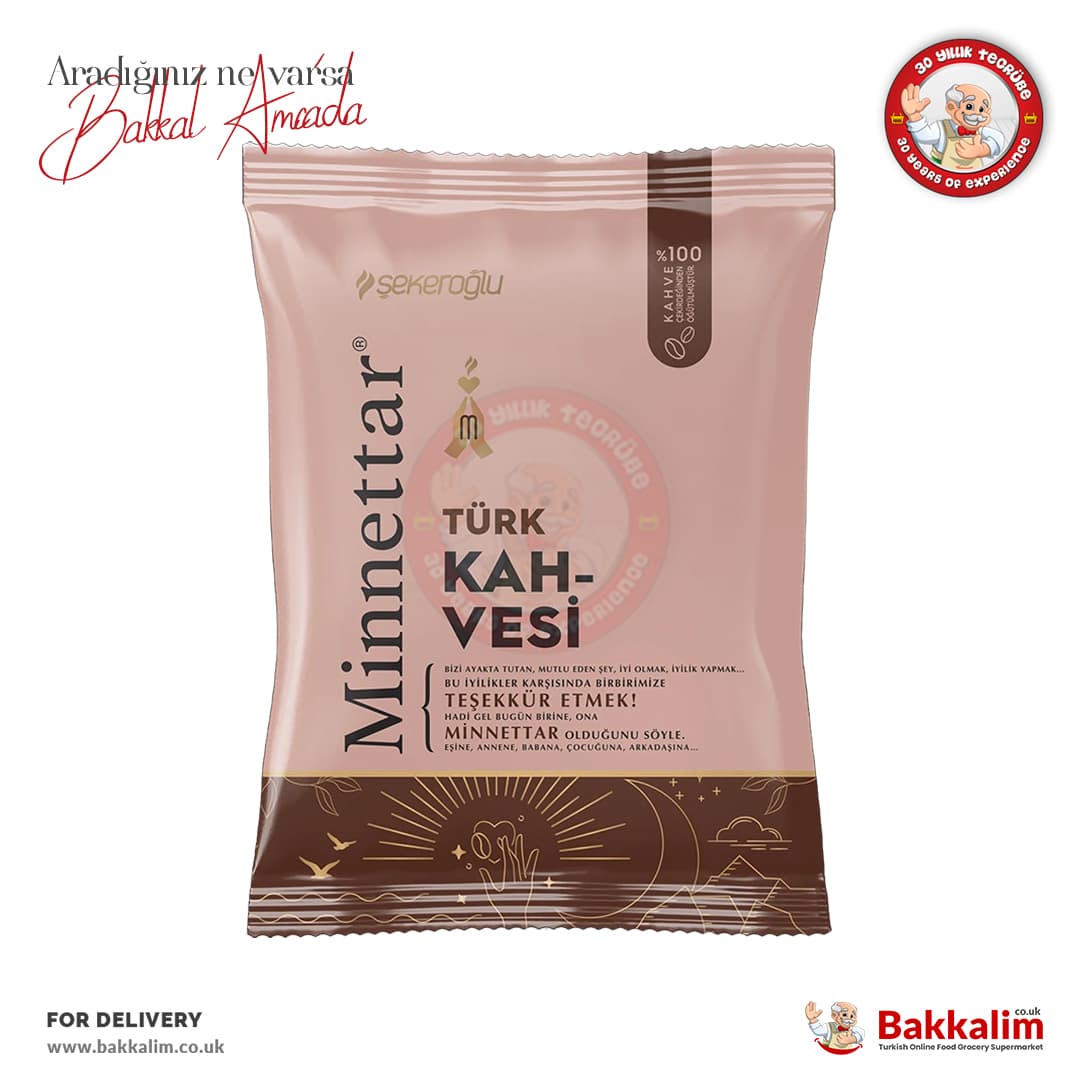 Sekeroglu Minnettar Turkish Coffee 100g