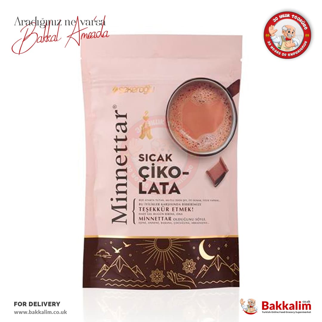 Sekeroglu Minnettar Hot Chocolate Powder 200g