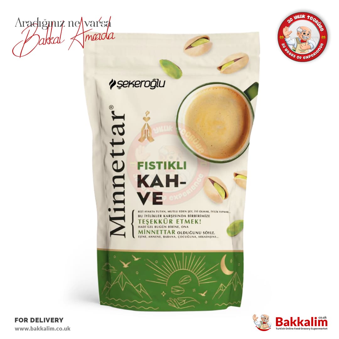 Sekeroglu Minnettar Antep Pistachio Coffee 165g