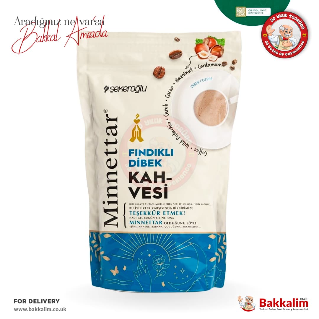 Sekeroglu Minnettar Dibek Hazelnut Coffee 165g