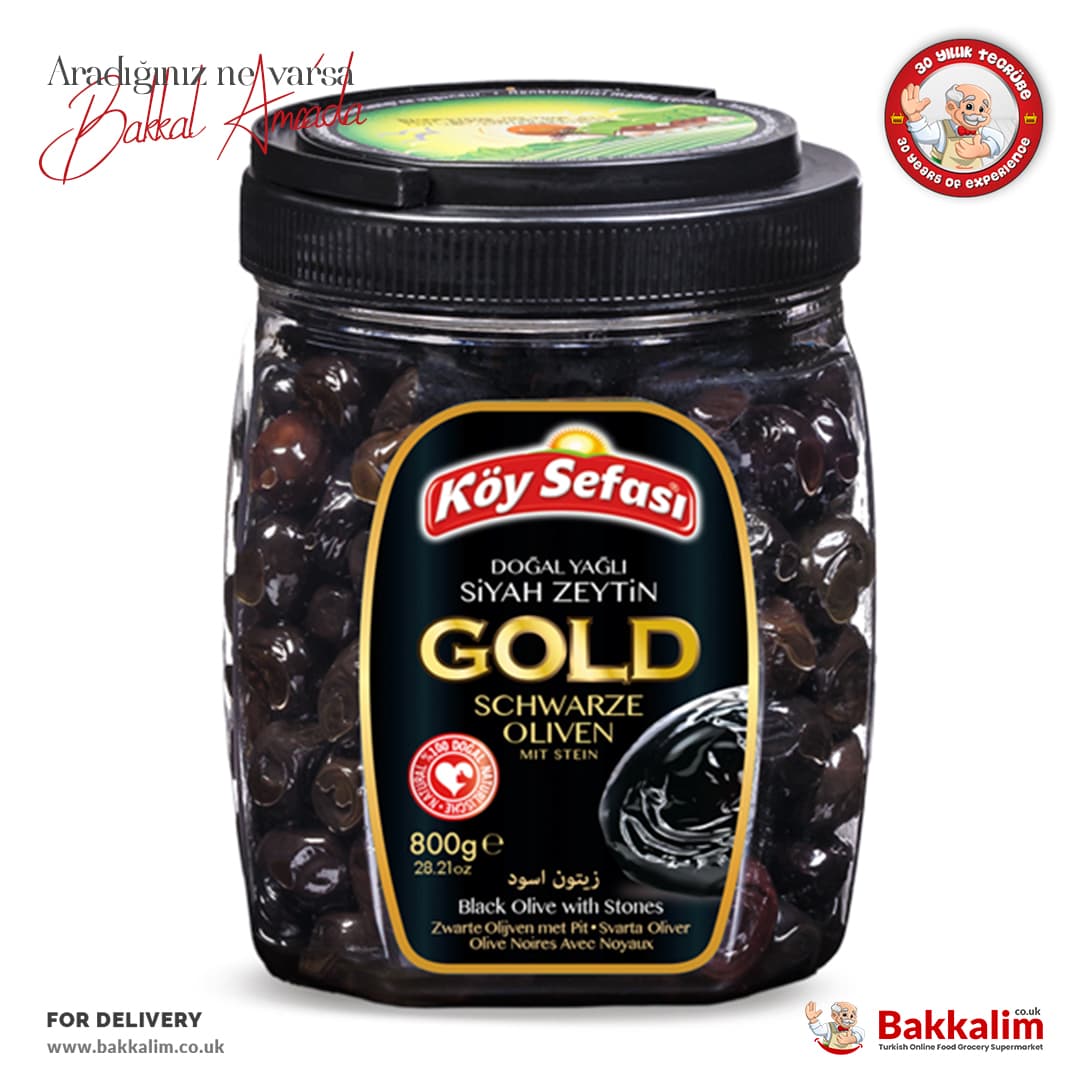 Koy Sefasi Gold 800g Mega Black Olive