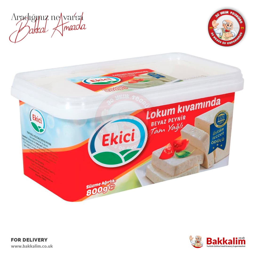 Ekici White Cheese Full Fat 800g