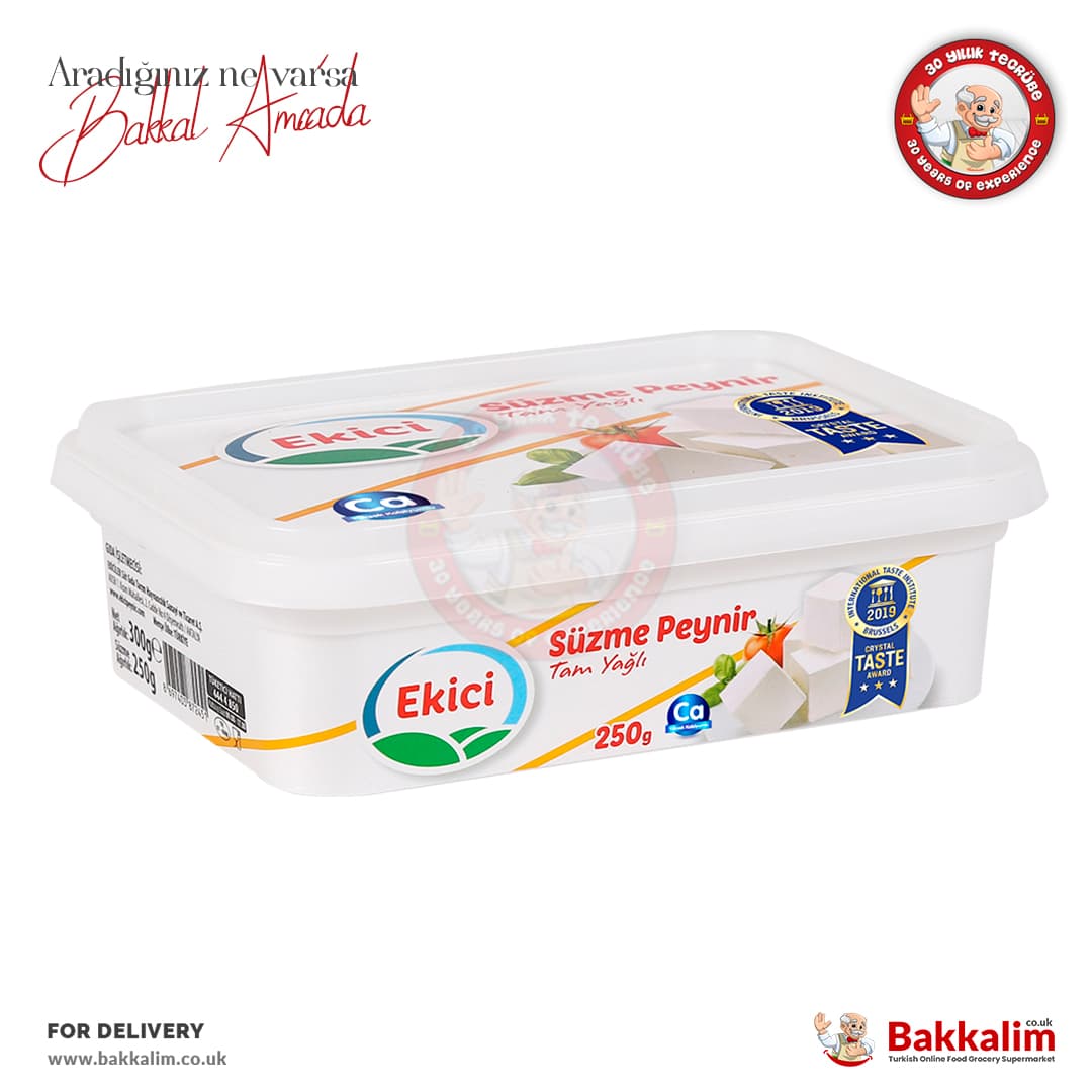 Ekici Strained Cheese Full Fat 250g