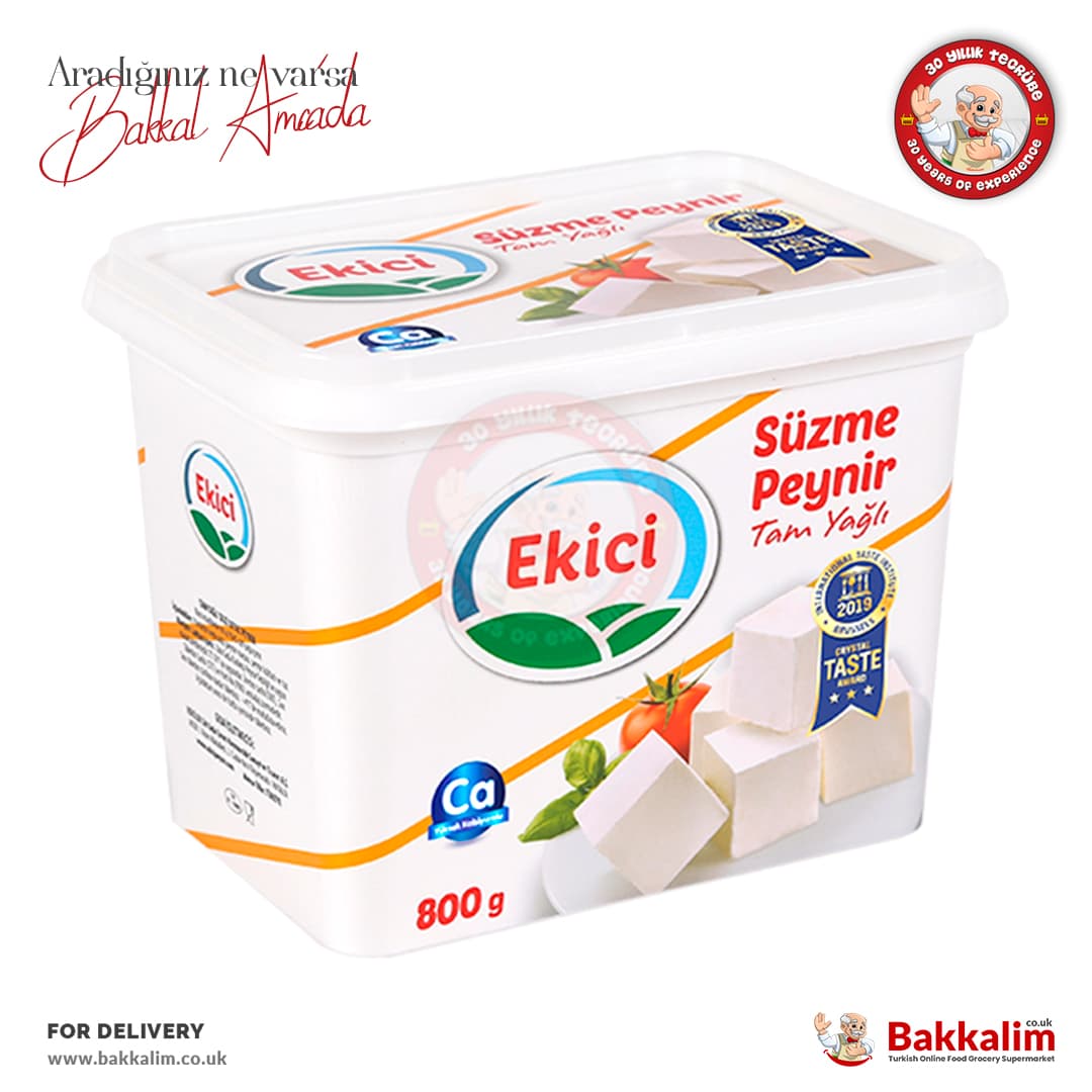 Ekici Strained Cheese Full Fat 800g