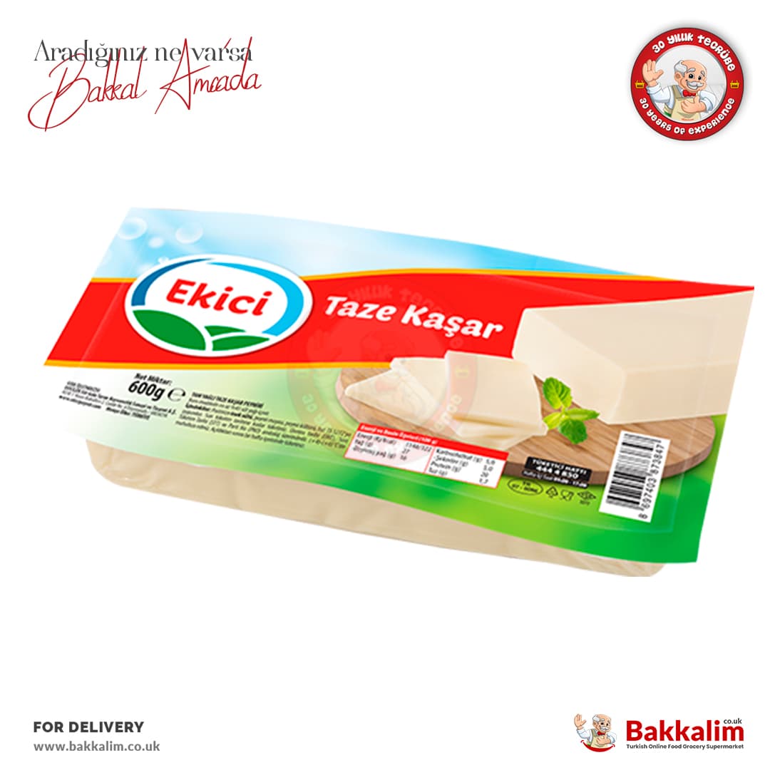 Ekici Fresh Kashkaval Cheese 600g