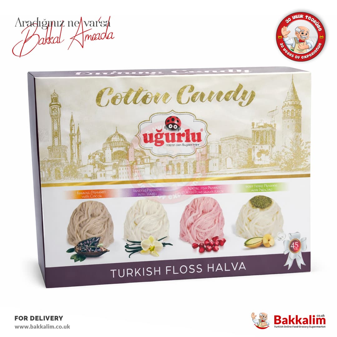 Ugurlu Lux Mix Turkish Floss Halva 240g