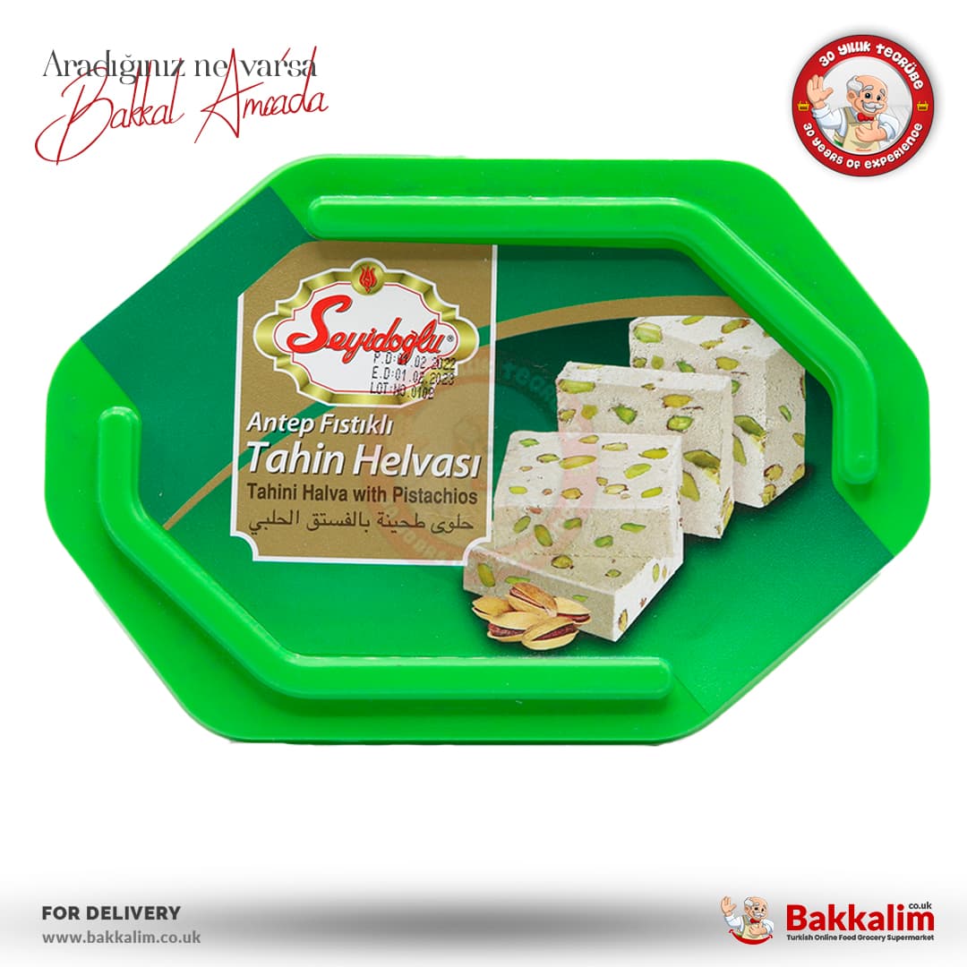 Seyidoglu Tahini Halva with Pistachio 600g