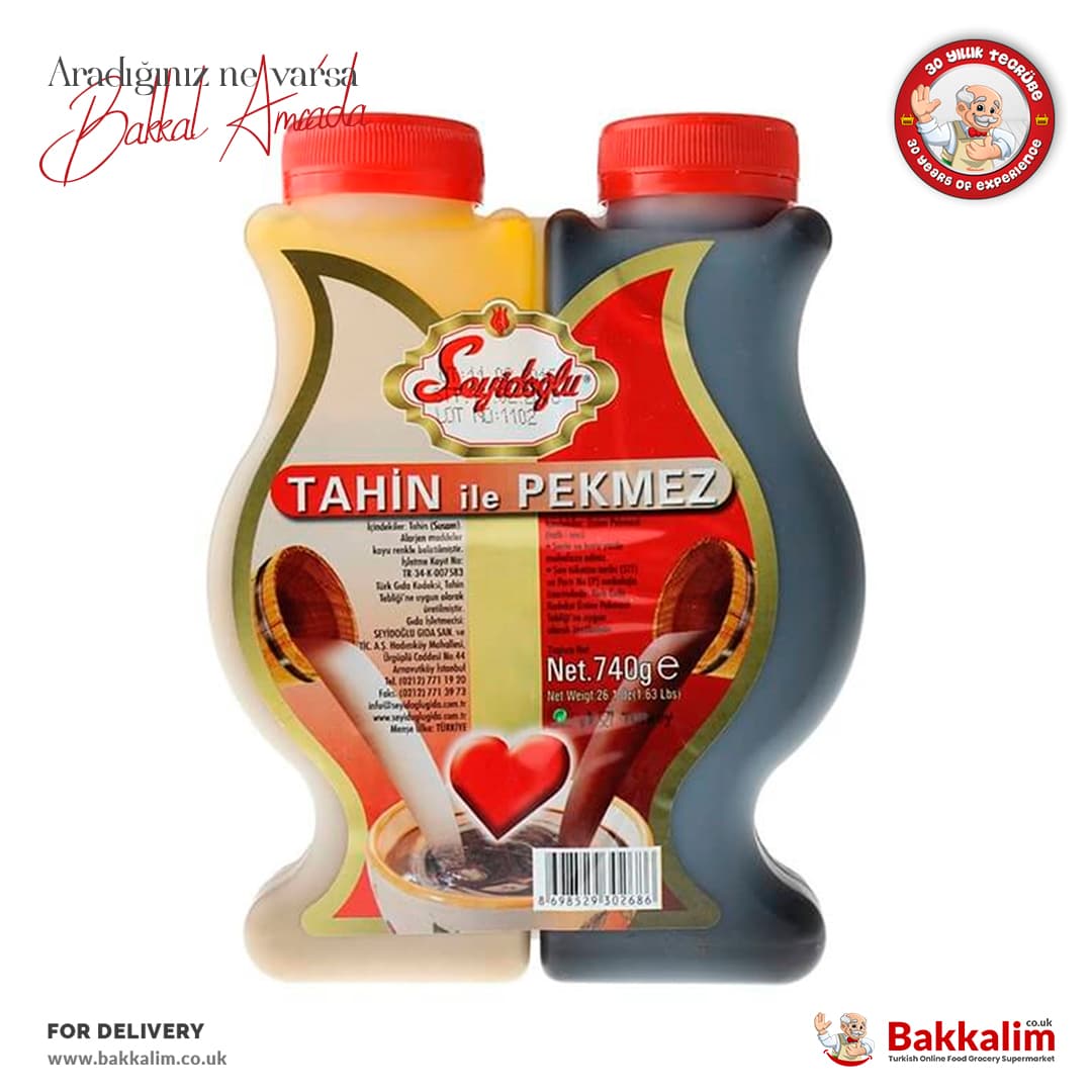 Seyidoglu Sesame Paste and Grape Molasses 740g