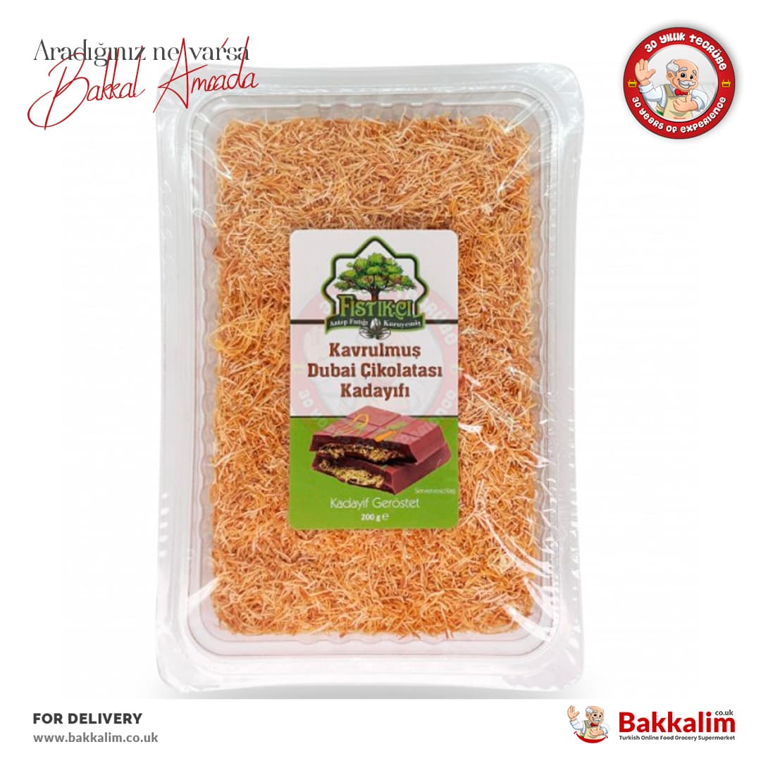 Fistikci Chopped Dubai Chocolate style Roasted Pastry Threads Kadayif 200g