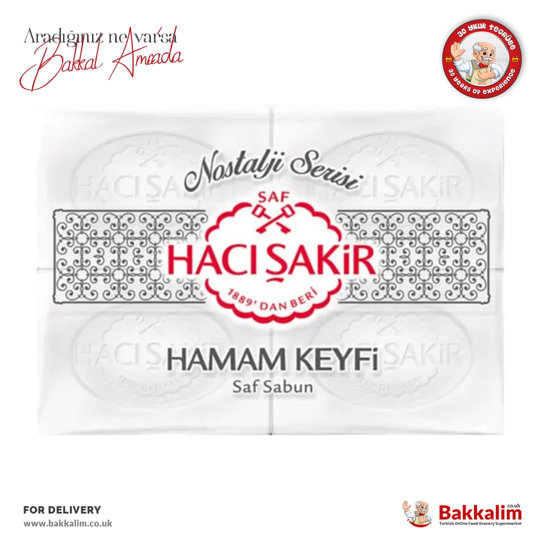 Haci Sakir Turkish Bath Enjoyment Pure Soap 800g