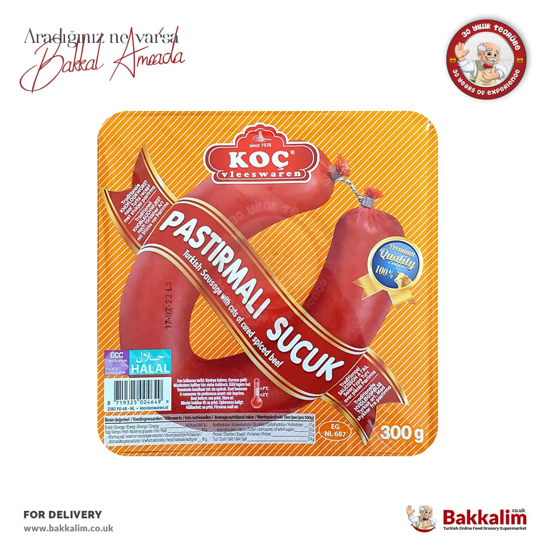 Koc Kayseri style Sucuk with Pastirma 300g