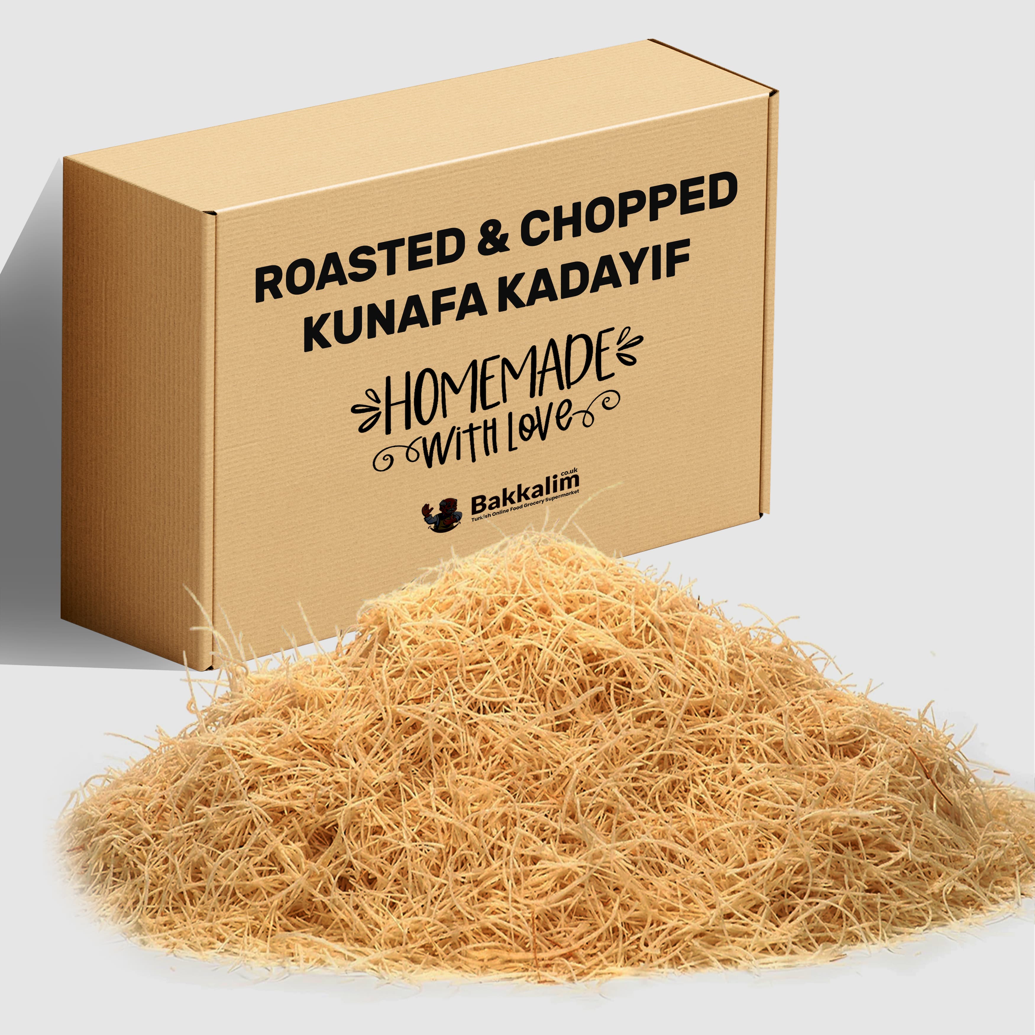 Bakkalim Homemade Daily Roasted Dried and Chopped Kunafa Kadayif 500g