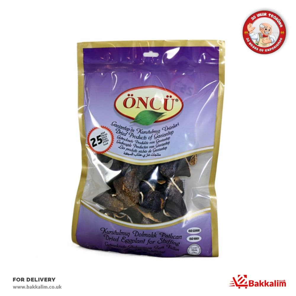 Oncu 25 Pcs Dried Aubergines 