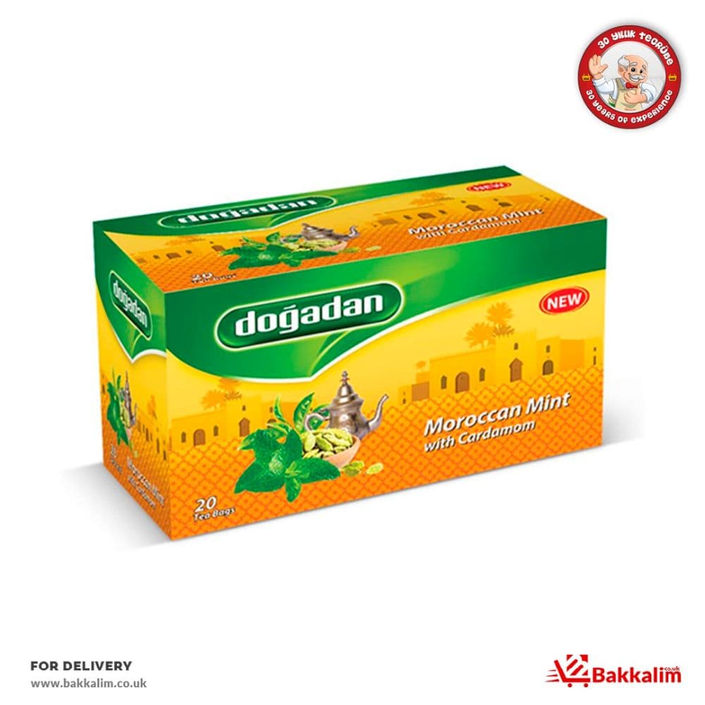 Dogadan 20 Bags Moroccan Mint Tea With Cardamom 