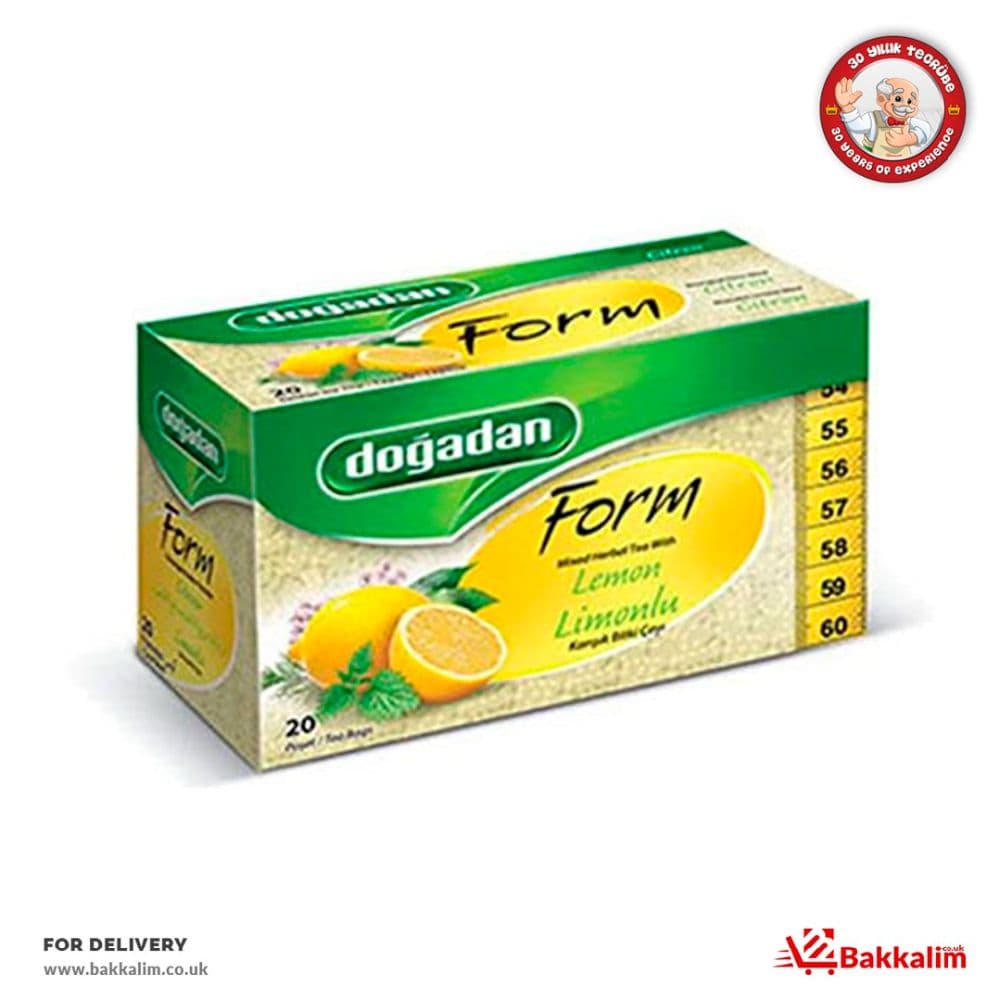Dogadan 20 Bags Form Mixed Herbal Tea With Lemon 