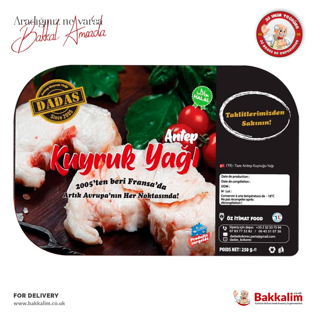 Dadas Antep Kuyruk Oil 250 G