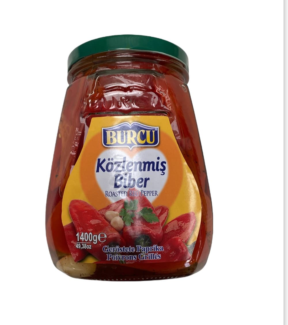 Burcu Roasted Red Peppers 1500g