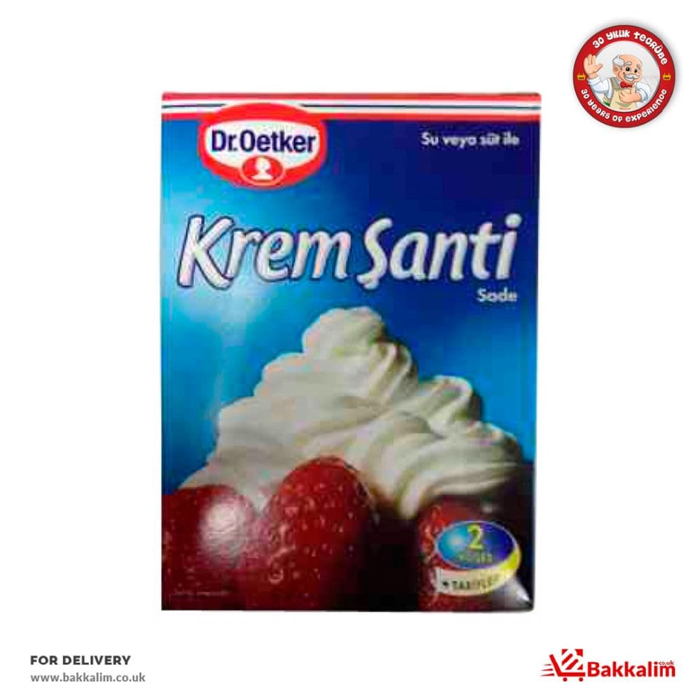 Dr. Oetker 2 Bags 150gr Plain Whipped Cream