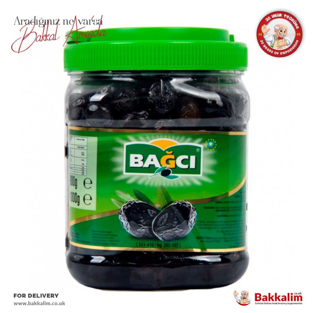 Bagci 1000gr Black Olives 2XS 3XS