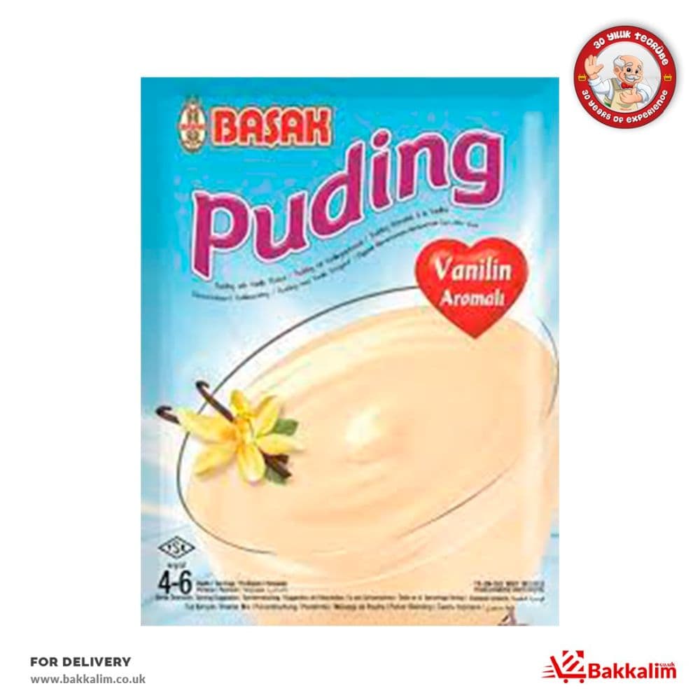 Basak 4-6 Portion Vanilin Flavored Pudding 130g