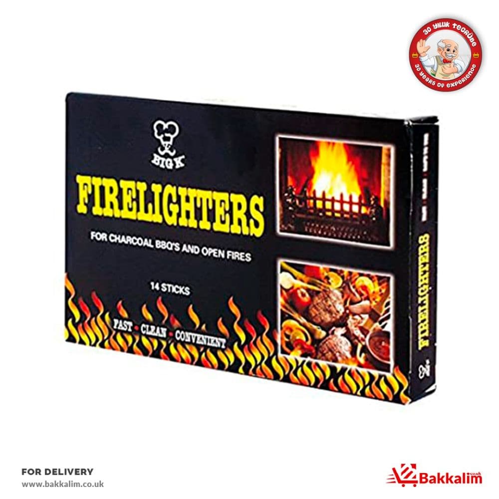 Big K 14 Pcs Firelighters 14 Pieces