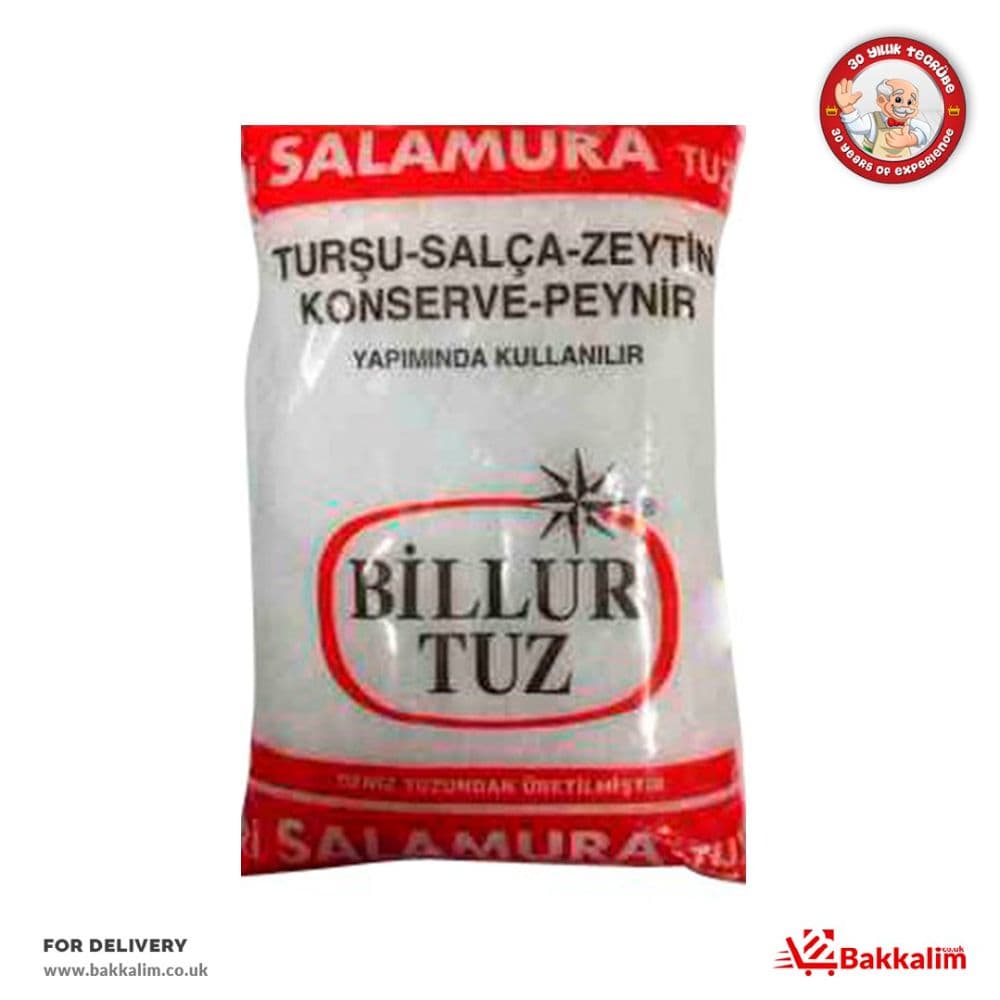 Billur 3000gr Tuz Coarse Salt Brine