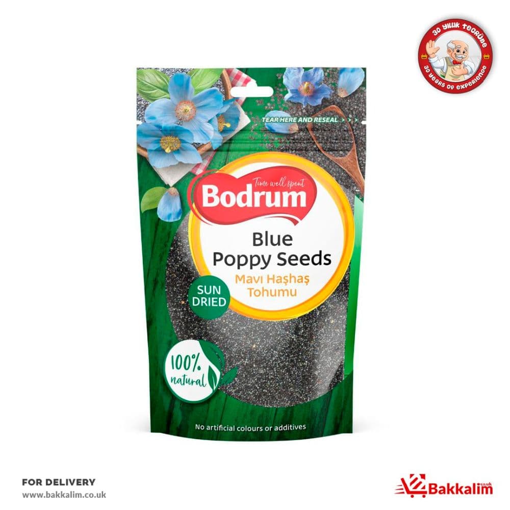 Bodrum 100gr Blue Poppy Seeds