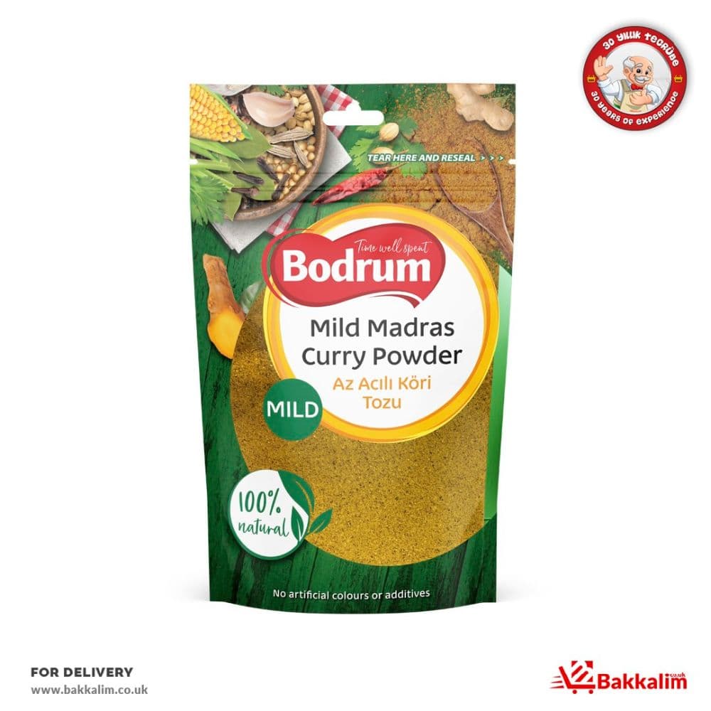 Bodrum 100gr Mild Madras Curry Powder