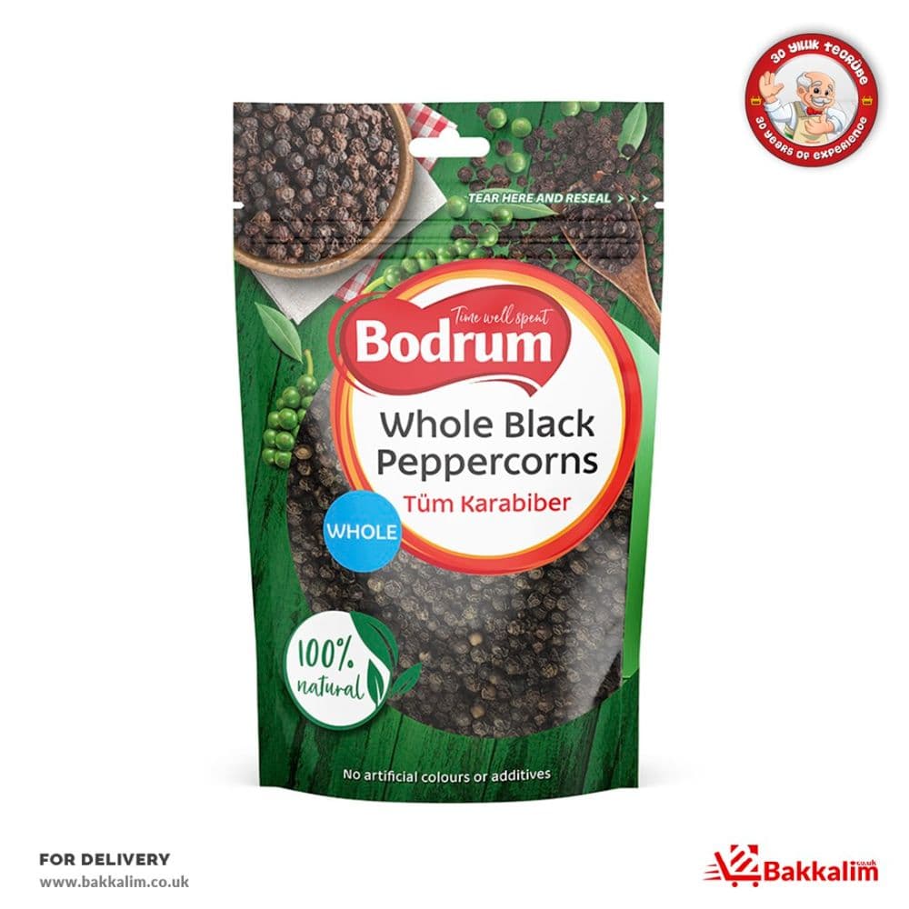 Bodrum 100gr Whole Black Peppercorn