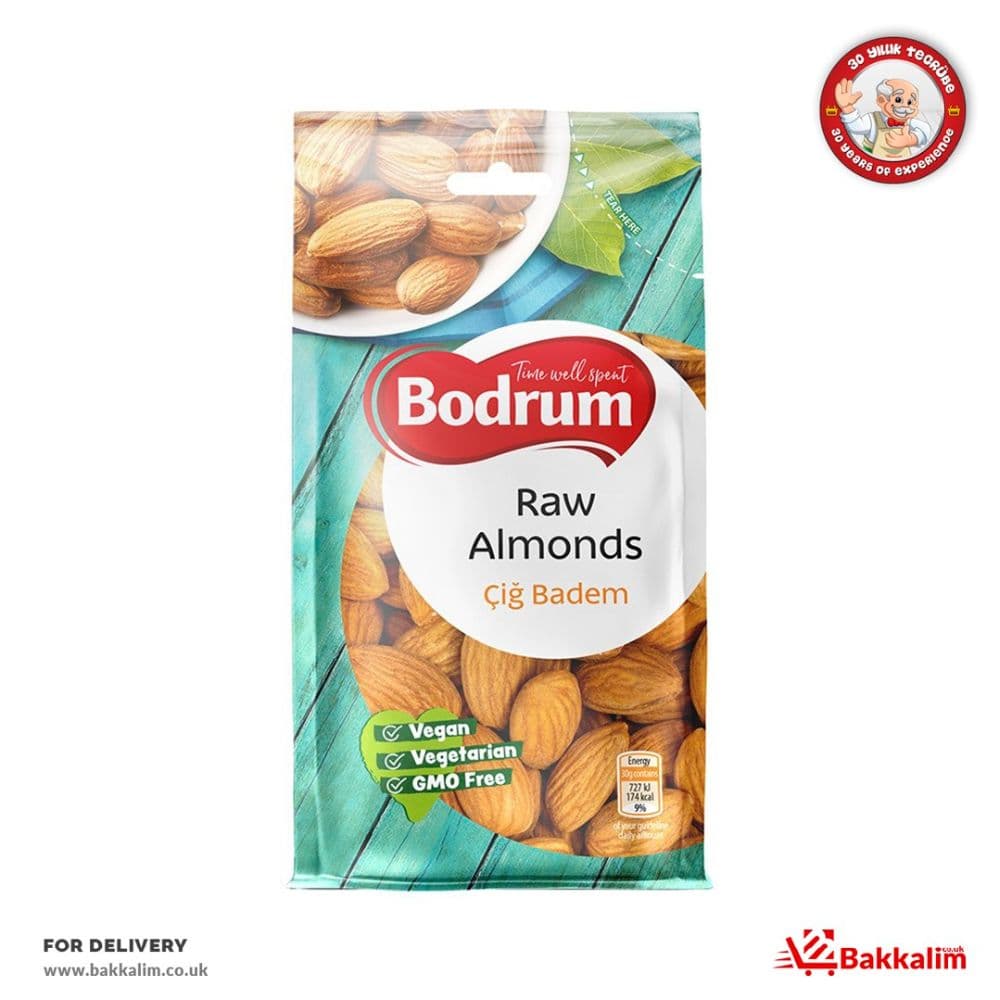 Bodrum 200gr Raw Almonds