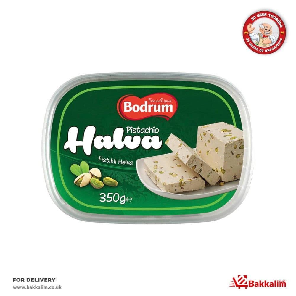 Bodrum 350g Tahini Halva With Pistachio