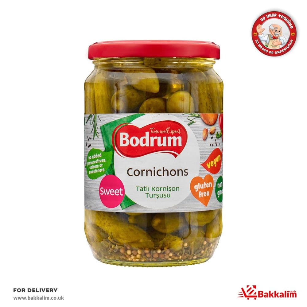 Bodrum 680gr Sweet Cornichons