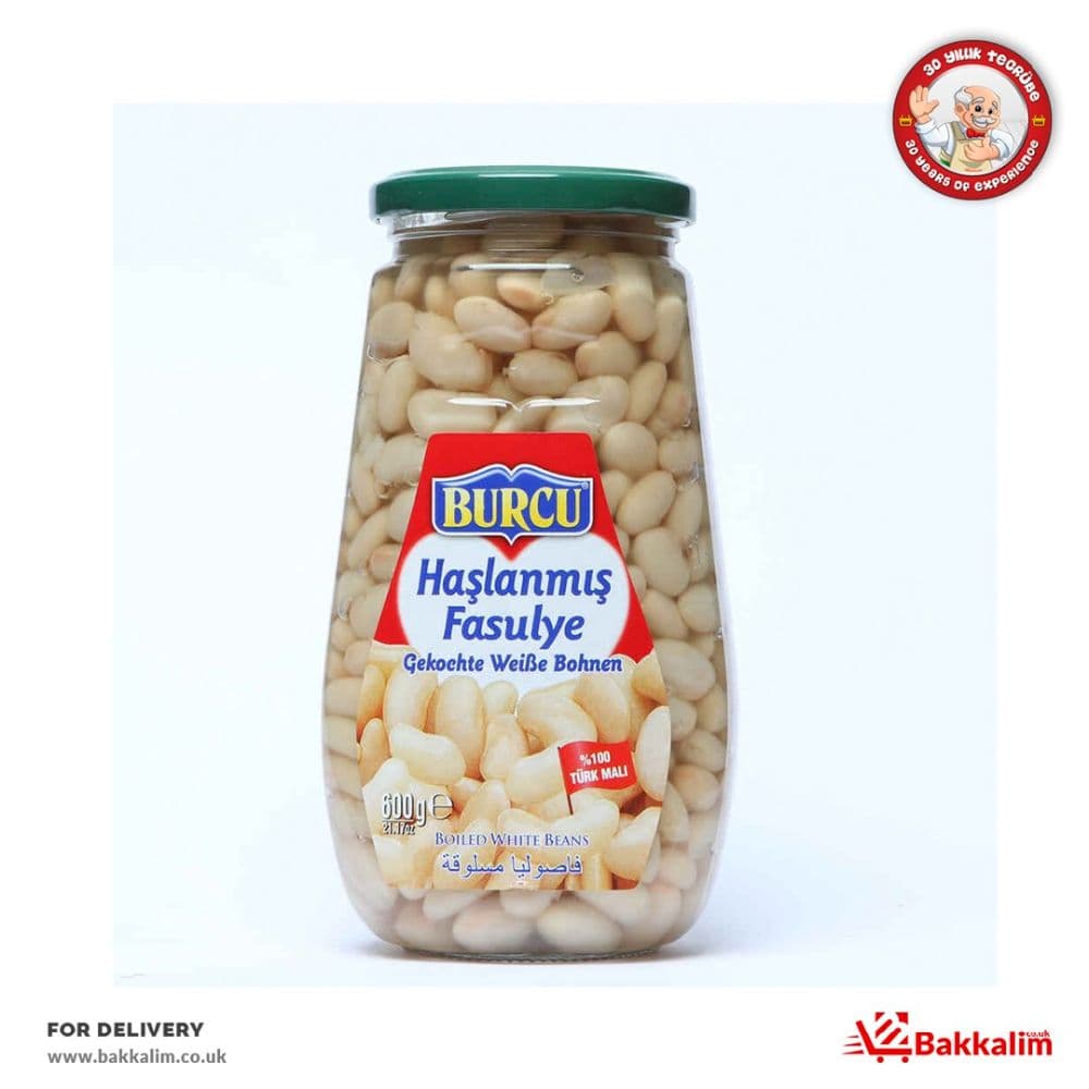 Burcu 600gr Boiled White Beans