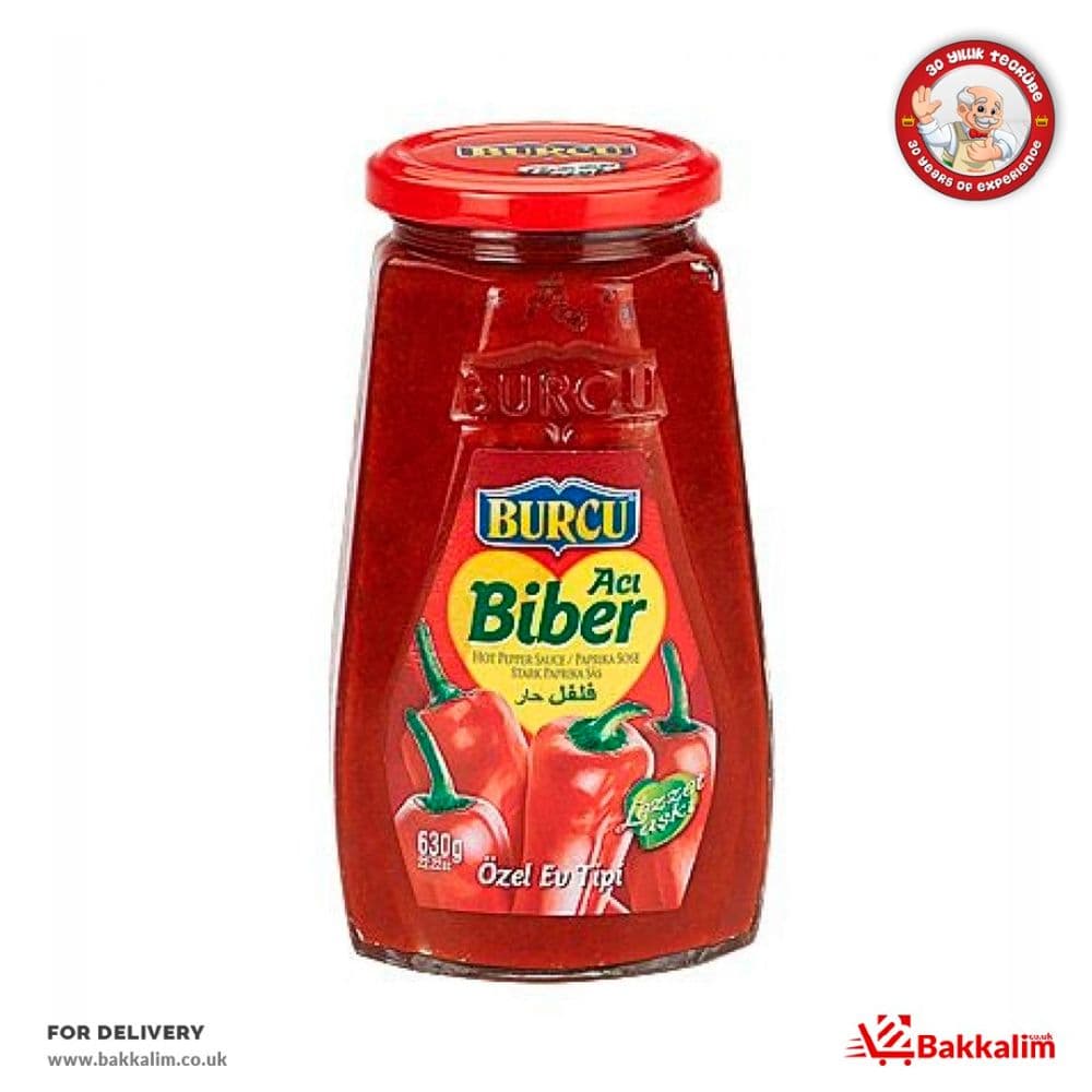 Burcu 630gr Hot Pepper Paste