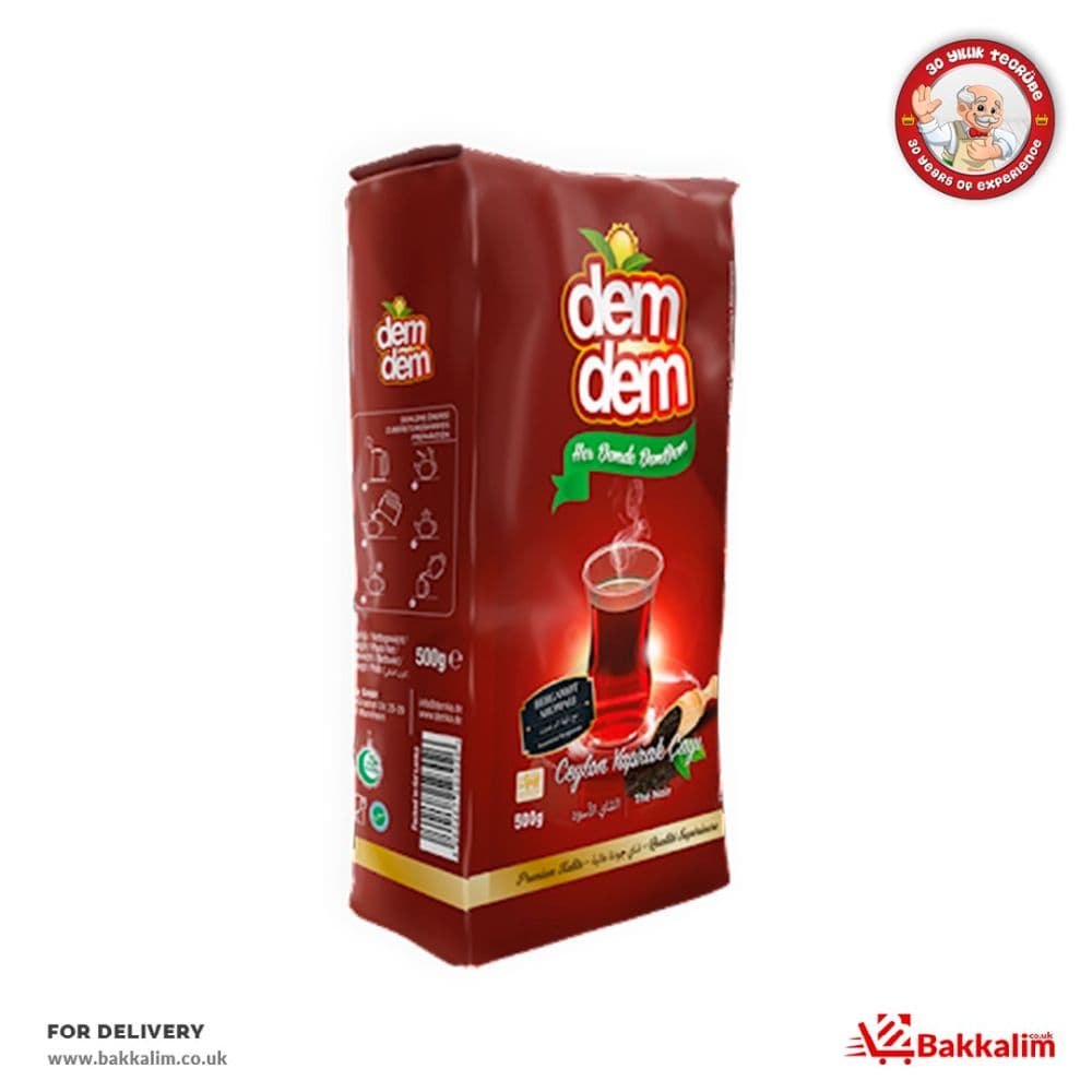 Demdem 500gr Black Tea With Bergamotte