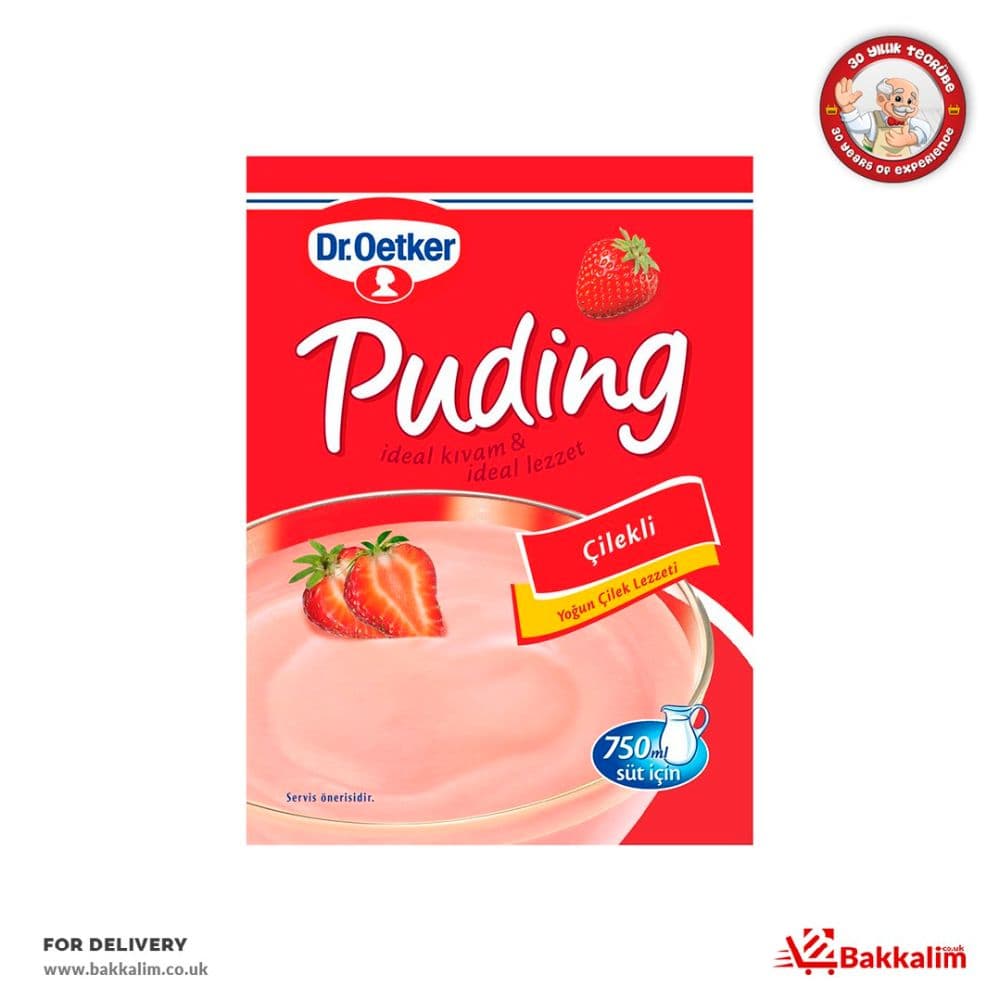 Dr Oetker 120gr Strawberry Pudding