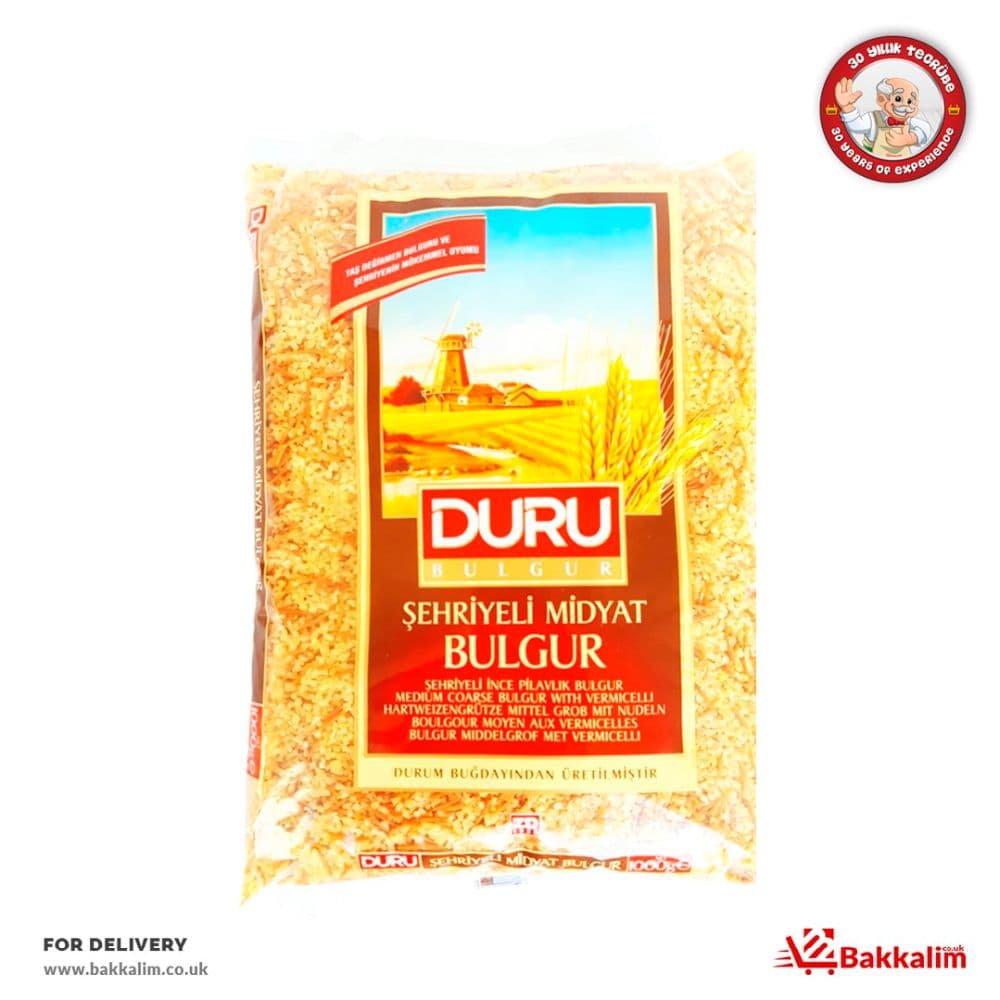 Duru 1000gr Medium Coarse Bulgur With Vermicelli