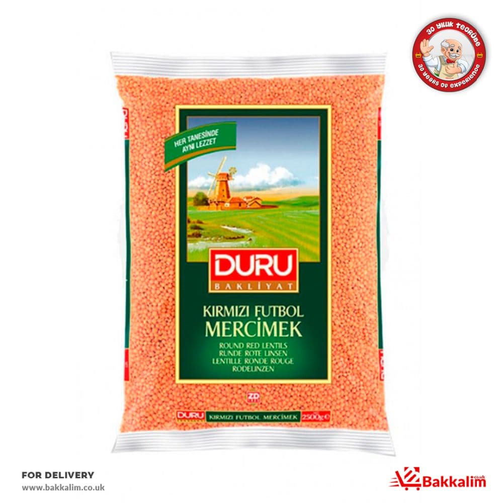 Duru 2000gr Round Red Lentils