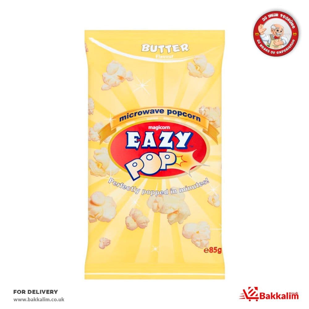 Eazy 85gr Microwave Popcorn With Butter