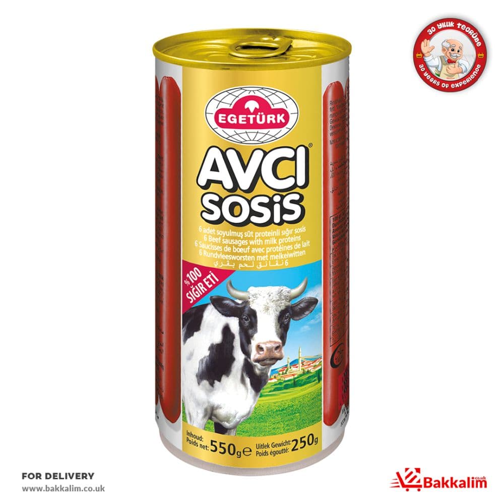 Egeturk Avci 550gr 6 Pcs Peeled Sausage