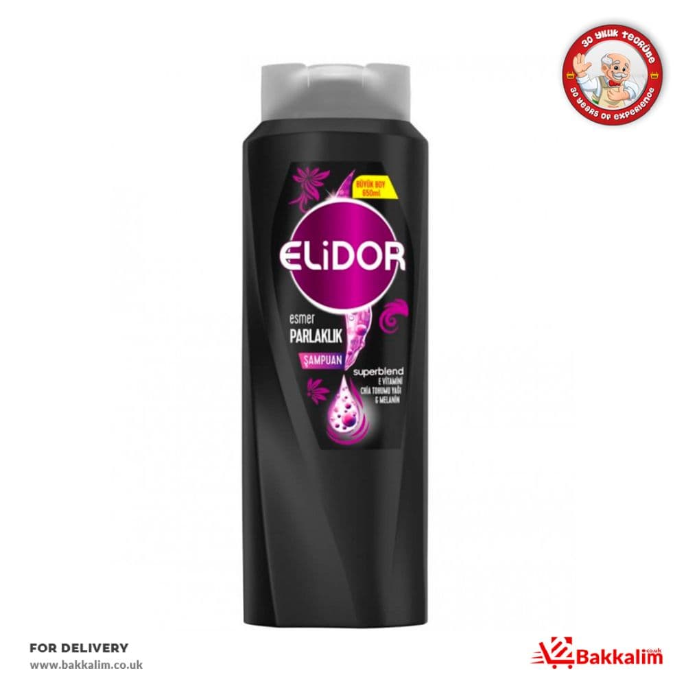 Elidor 400ml Black Brightness Shampoo