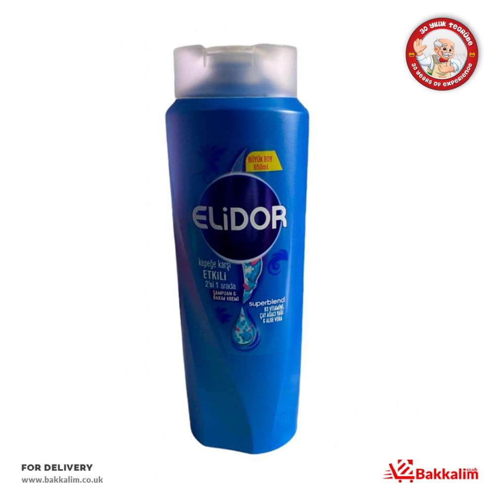 Elidor 650ml Dandruff Protection Shampoo