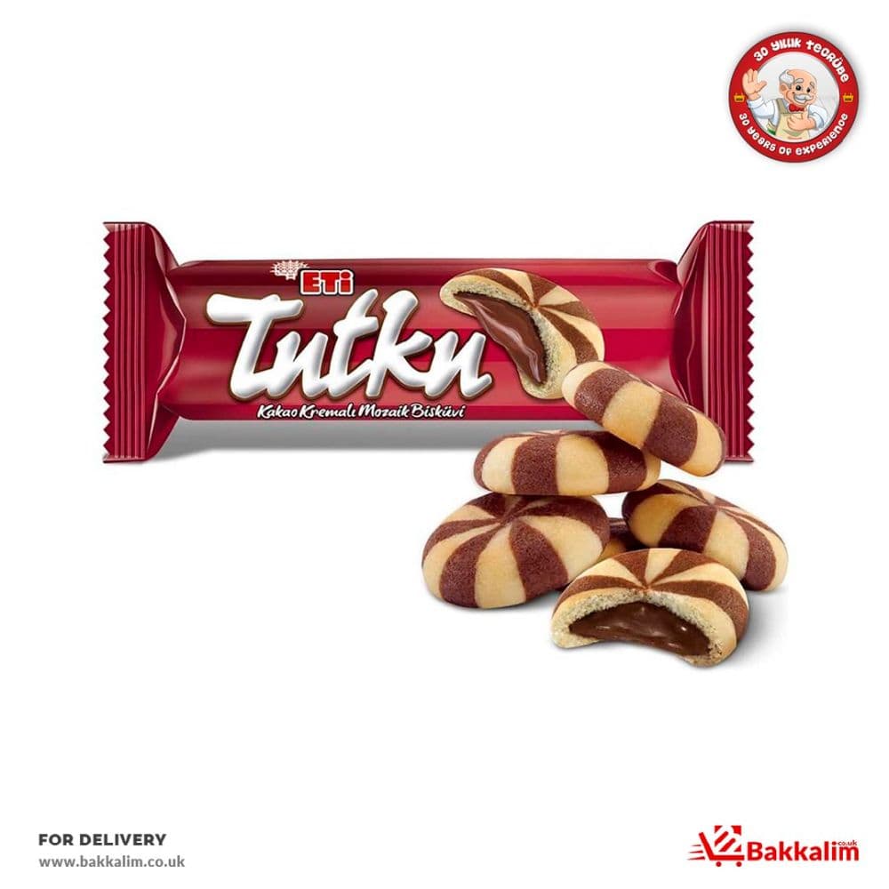 Eti 90gr Tutku Mosaic Biscuit Filled With Cocoa Cream