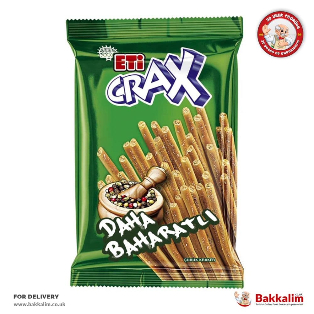 Eti 136gr Crax Extra Spicy Stick Crakers