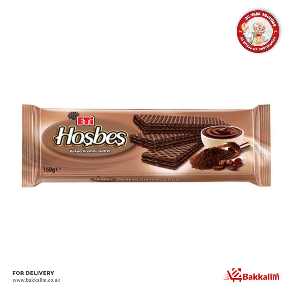 Eti 142gr Hosbes Cocoa Cream Cocoa Wafer