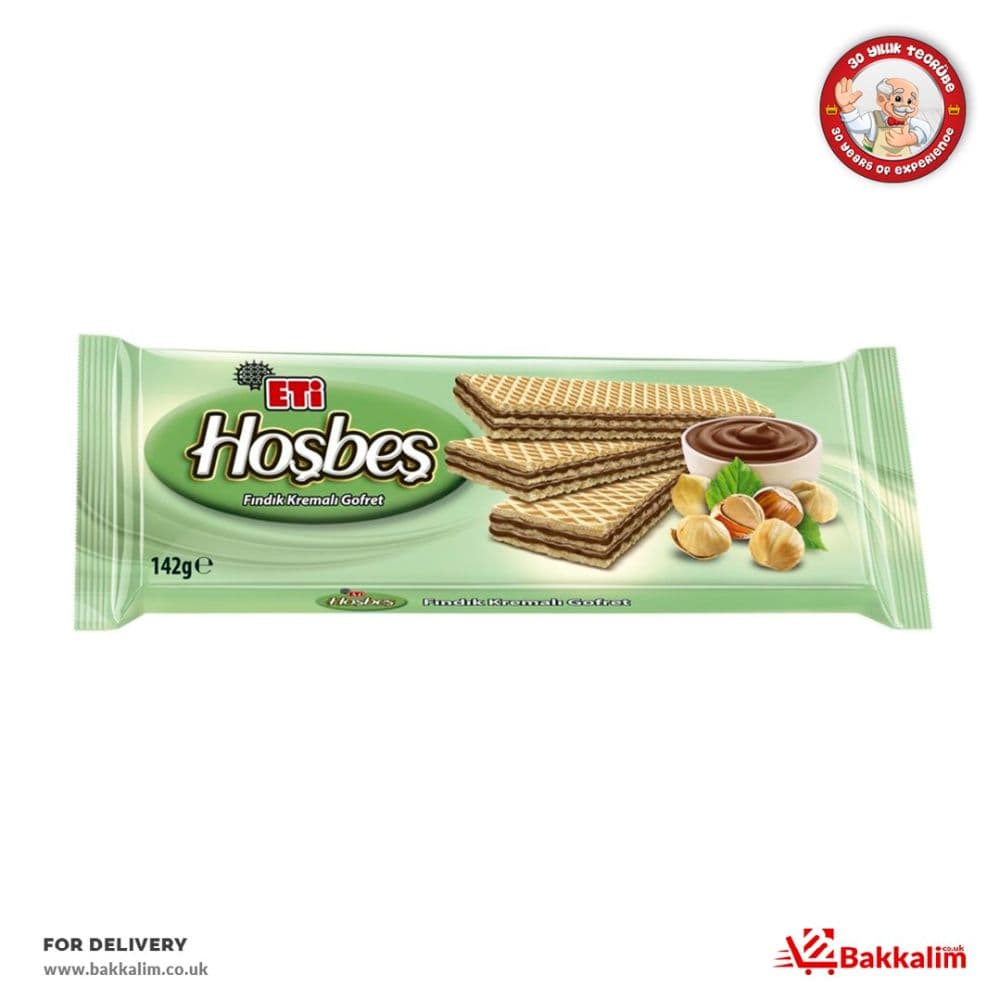 Eti 142gr Hosbes Hazelnut Cream Wafer