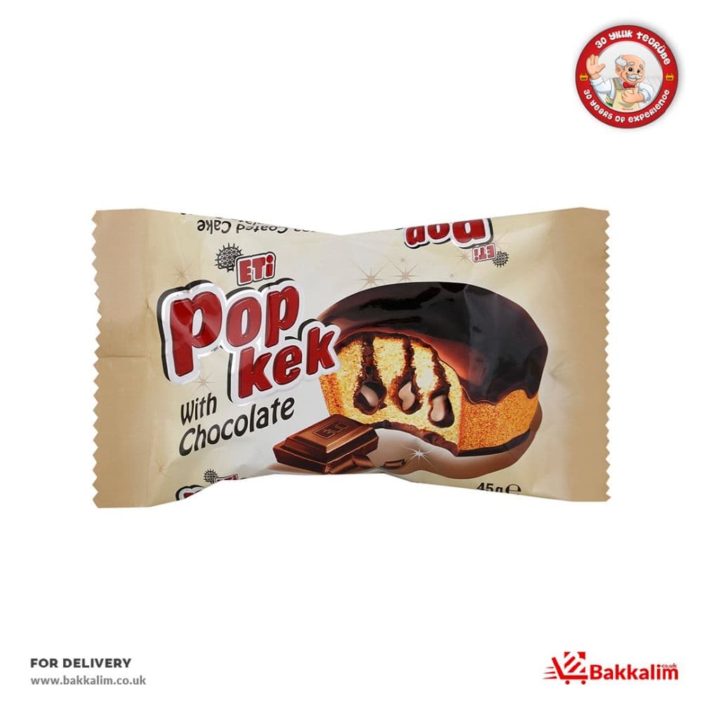 Eti 45gr With Chocolate Pop Cake