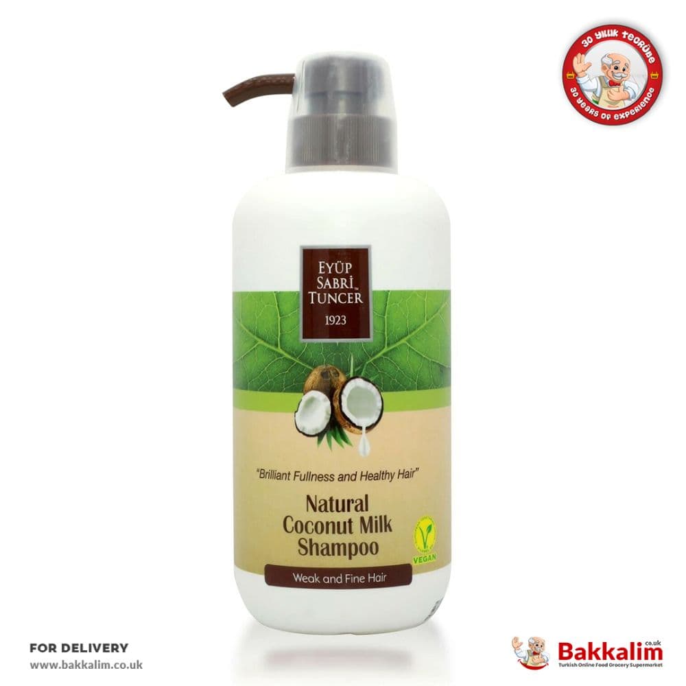 Eyup Sabri Tuncer 600ml Natural Coconut Milk Shampoo